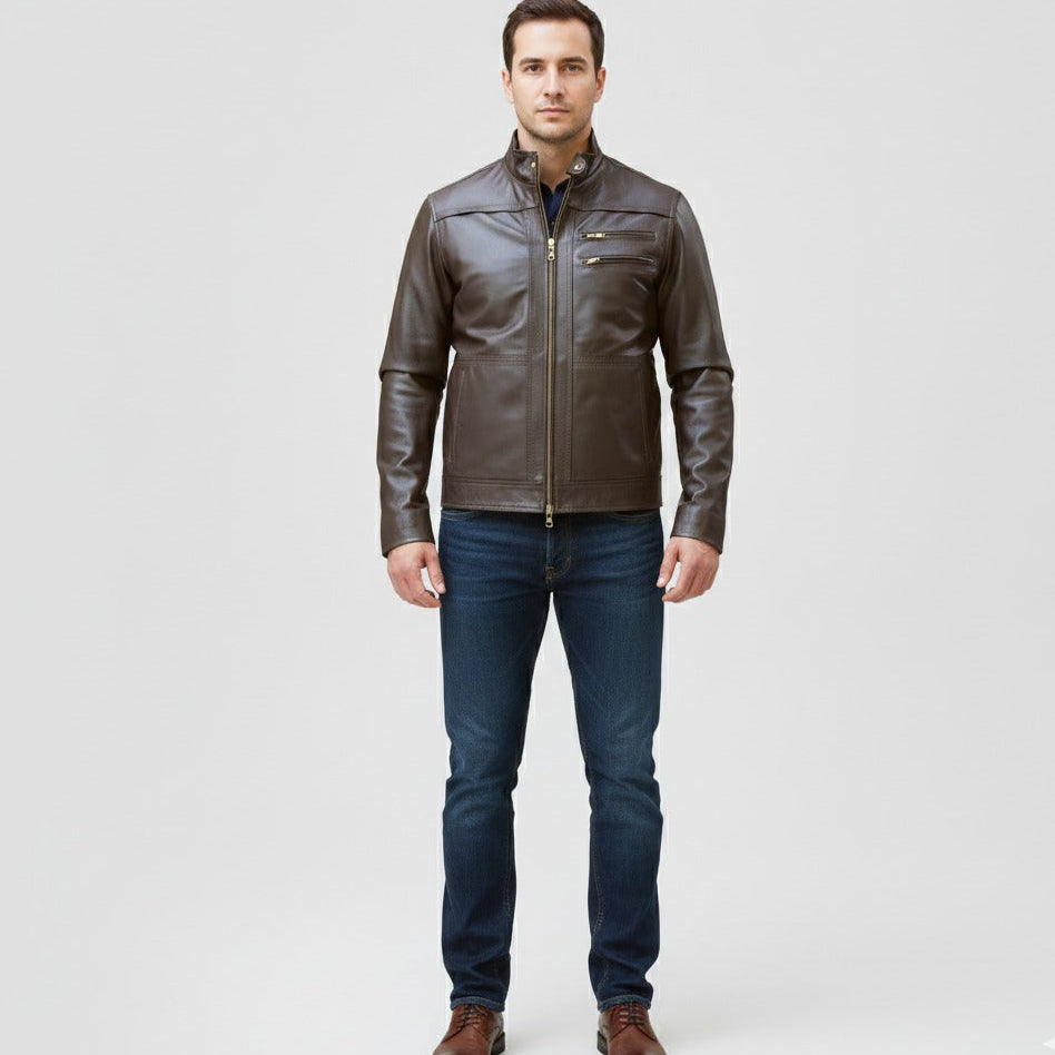 Dark brown jacket