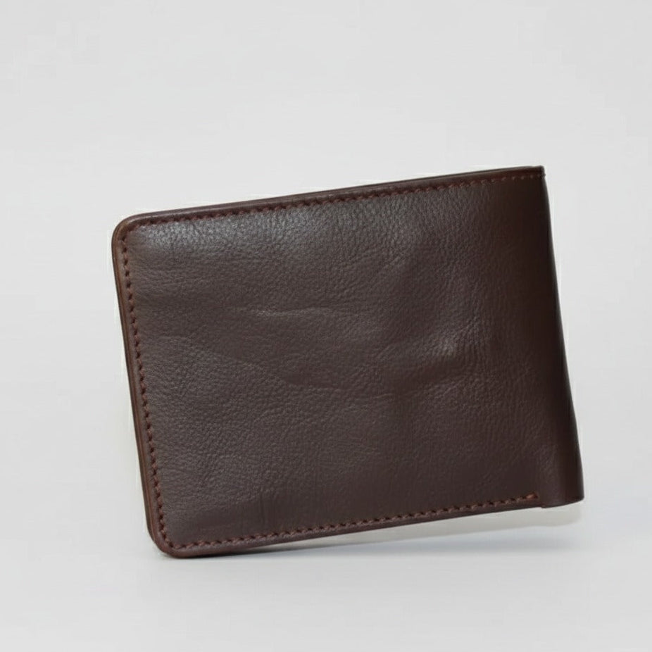Men's Leather Wallet & Belt Gift Set | Genuine Sheepskin | Perfect for Gifting