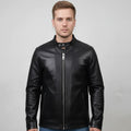 Plain black jacket